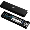 SILICON POWER θήκη για M.2 PCIe NVMe/SATA SSD PD60, tool free, 10Gbps, μαύρη