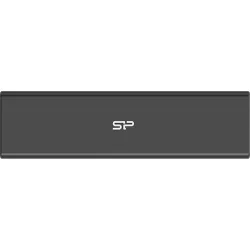 SILICON POWER θήκη για M.2 PCIe NVMe/SATA SSD PD60, tool free, 10Gbps, μαύρη