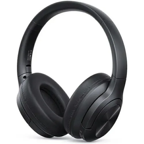 USAMS headphones YH21, ασύρματα & ενσύρματα, Φ40mm, 500mAh, μαύρα