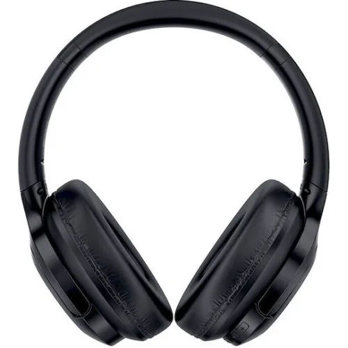 USAMS headphones YH21, ασύρματα & ενσύρματα, Φ40mm, 500mAh, μαύρα