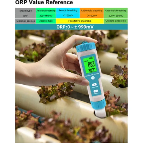 NOYAFA tester ποιότητας νερού C-600, TDS/EC/PH/SALT/S.G/ORP/0-60 °C
