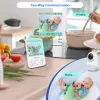 HELLOBABY ενδοεπικοινωνία μωρού HB6241 με κάμερα & οθόνη 4