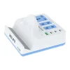 RELIFE σταθμός φόρτισης RL-309H, USB/3x USB-C/3x DC/wireless, 72W, λευκός
