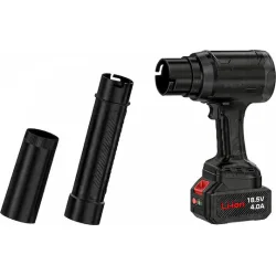 KINZIR ηλεκτρικό air duster AD61, 800W, 2000mAh, Brushless, μαύρο