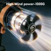 KINZIR ηλεκτρικό air duster AD61, 800W, 2000mAh, Brushless, μαύρο