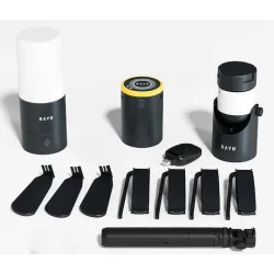 BAYU camping kit με powerbank/ανεμιστήρα/φωτιστικό/συσκευή για κουνούπια C-Pro