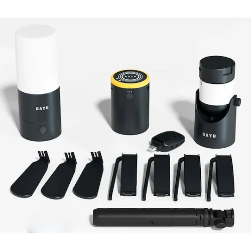 BAYU camping kit με powerbank/ανεμιστήρα/φωτιστικό/συσκευή για κουνούπια C-Pro