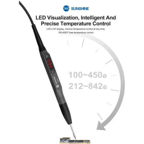 SUNSHINE σταθμός κόλλησης 210 Pro με κολλητήρι, 110W, 100~450 °C