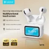 CELEBRAT earphones με θήκη φόρτισης W76, True Wireless, 13mm, 25/300mAh, λευκά