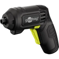 GOOBAY 4 σε 1 κατσαβίδι μπαταρίας με μύτες & εξαρτήματα 77817, LED φακός, 1500mAh