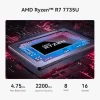 BEELINK mini PC SER5 Max, AMD Ryzen R7 7735U, 16GB, 500GB M.2, Windows 11 Pro