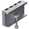 ORICO USB hub MH4PU-P με σφιγκτήρα, 4x θυρών, 5Gbps, USB σύνδεση, ασημί