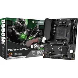 MAXSUN μητρική Terminator B550M 2.5G, 2x DDR4, AM4, USB 3.2, 2.5G LAN, M-ATX