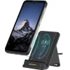 ULEFONE ασύρματος φορτιστής & βάση smartphone WCS01, 50W, μαύρος