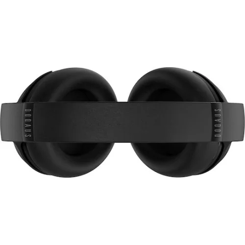 DOQAUS headphones FOCUS 5, ασύρματα & ενσύρματα, Φ40mm, 1000mAh, μαύρα