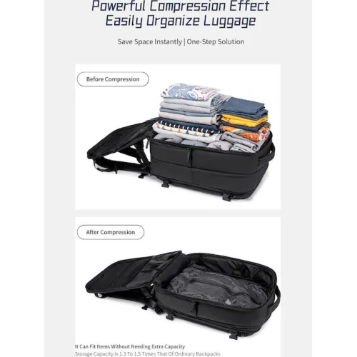 ARCTIC HUNTER τσάντα πλάτης B00866 με θήκη laptop 15.6