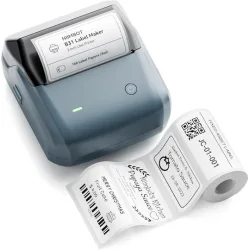 NIIMBOT smart θερμικός εκτυπωτής ετικετών B31, 203dpi, Bluetooth, μπλε