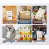 NIIMBOT smart θερμικός εκτυπωτής ετικετών B31, 203dpi, Bluetooth, μπλε