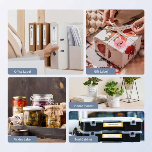 NIIMBOT smart θερμικός εκτυπωτής ετικετών B31, 203dpi, Bluetooth, μπλε
