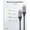 GOOBAY καλώδιο HDMI 2.1 76277 με Ethernet, AOC, 8K/60Hz, 48 Gbps, 40m, μαύρο