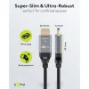 GOOBAY καλώδιο HDMI 2.1 76277 με Ethernet, AOC, 8K/60Hz, 48 Gbps, 40m, μαύρο
