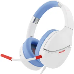 SADES gaming headset SPOWER, 3.5mm σύνδεση, 40mm, multi-platform, λευκό