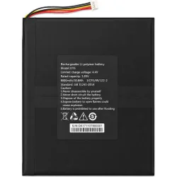 Oukitel Συμβατή Μπαταρία Αντικατάστασης 8000mAh για Ot6