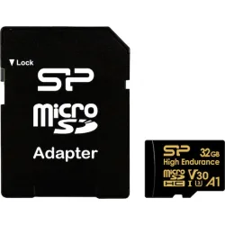 SILICON POWER κάρτα μνήμης microSDHC High Endurance, 32GB, Class 10 UHS-I U3 A1 V30