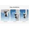 VSTARCAM smart ηλιακή κάμερα BG621DR, dual lens, 3MP, 4G, SD, PTZ, IP66