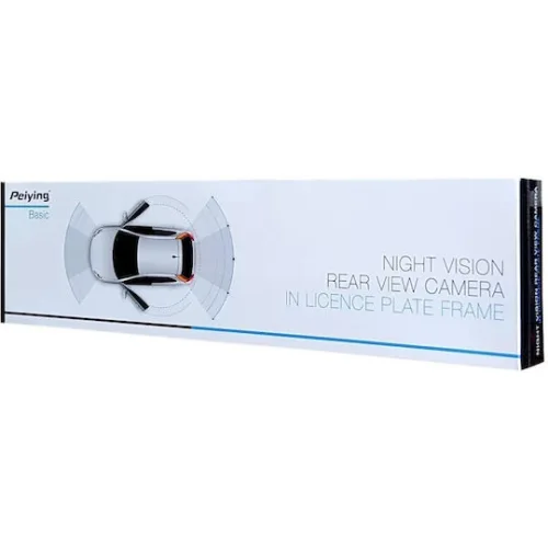 PEIYING σύστημα στάθμευσης PY0105N, βάση πινακίδας, night vision κάμερα