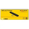 DELOCK Τηλεχειριστήριο παρουσιάσεων 64092 με laser, ασύρματο, έως 30m