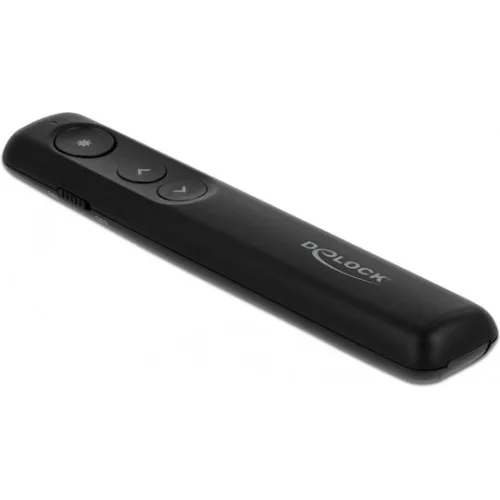 DELOCK Τηλεχειριστήριο παρουσιάσεων 64092 με laser, ασύρματο, έως 30m