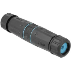 DELOCK αδιάβροχος αμφίδρομος σύνδεσμος RJ45 Cat.6A 86693, μπλε