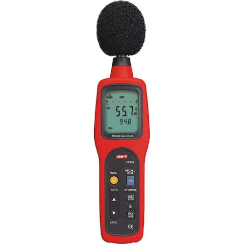 UNI-T ψηφιακό ντεσιμπελόμετρο UT352, 30-130dB