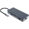 Orico WB-11P USB-C Docking Station με HDMI 4K PD Ethernet Γκρι