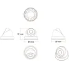 LONGSE υβριδική κάμερα LIRDLAHTC500FKE, 2.8mm, 1/2.5