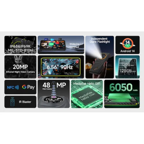 ULEFONE smartphone Armor X31, 6.56