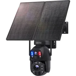 SECTEC smart ηλιακή κάμερα ST-598-6M-4G-20W-EU, 3MP dual lens, 20x zoom, 4G, SD, PTZ