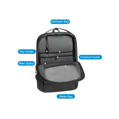 ARCTIC HUNTER τσάντα πλάτης B00574 με θήκη laptop 15.6