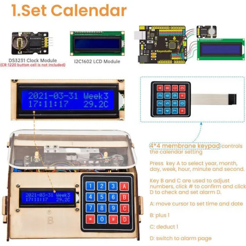 KEYESTUDIO Electronic Scale Kit KS0345 για Arduino