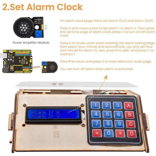 KEYESTUDIO Electronic Scale Kit KS0345 για Arduino