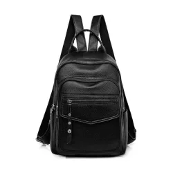 ROXXANI γυναικεία τσάντα πλάτης LBAG-0023, μαύρη