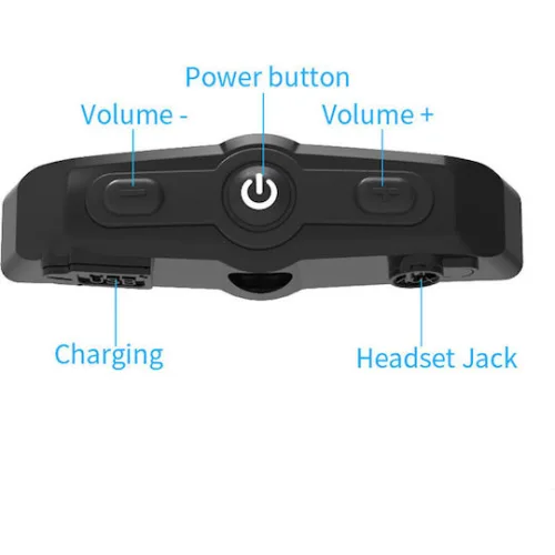 SCSETC ενδοεπικοινωνία μηχανής S-7 Evo, Bluetooth, αναβάτη/επιβάτη, 50m