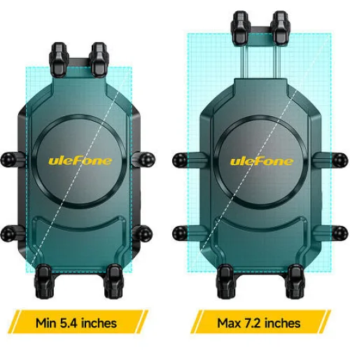 ULEFONE βάση ποδηλάτου για smartphone Armor Mount Pro AM01, μαύρη