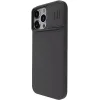 NILLKIN θήκη CamShield Silky Magnetic Silicone, iPhone 15 Pro Max, μαύρη