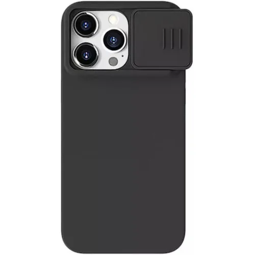 NILLKIN θήκη CamShield Silky Magnetic Silicone, iPhone 15 Pro Max, μαύρη