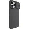 NILLKIN θήκη CamShield Silky Magnetic Silicone, iPhone 15 Pro Max, μαύρη
