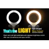 PROSKIT μεγεθυντικός φακός MA-1010U, κλιπ & βάση, LED, 3D 1.75x, λευκός
