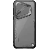 NILLKIN θήκη Iceblade Prop για iPhone 16 Pro Max, διάφανη-μαύρη