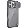NILLKIN θήκη Iceblade Prop για iPhone 16 Pro Max, διάφανη-μαύρη